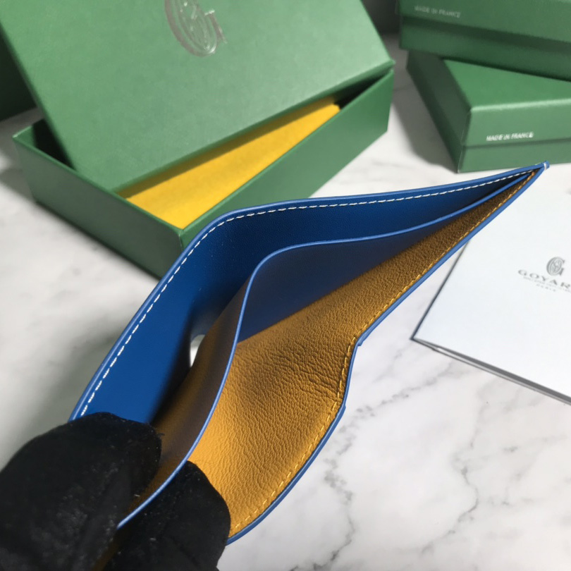 Goyard Short 6 Card Slots Billfold Wallet   (11-9cm) - DopestKickz