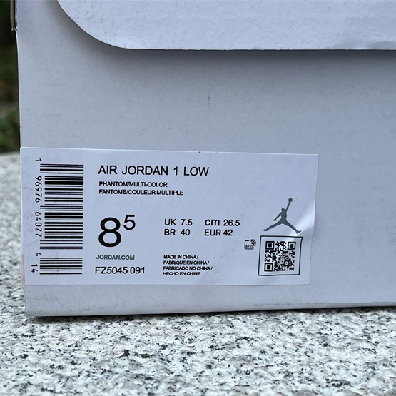Air Jordan 1 Low Sneaker   FZ5045-091 - DopestKickz