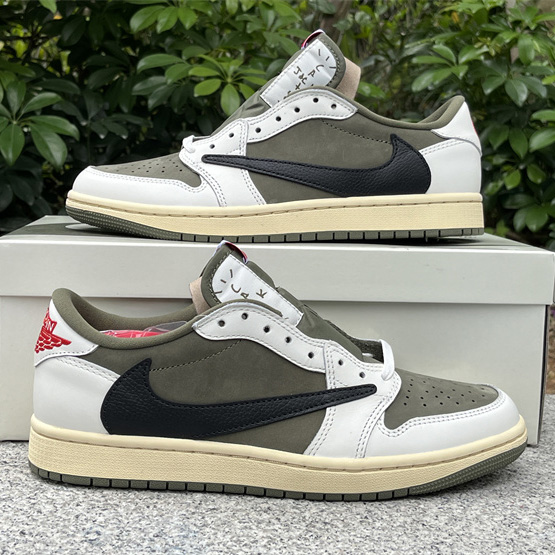 Travis Scott x Air Jordan 1 Low OG Sneaker      DM7866-200 - DopestKickz