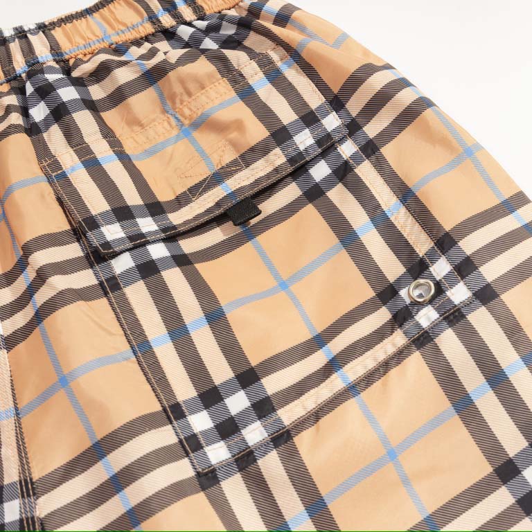 Burberry Check Swim Shorts - DopestKickz