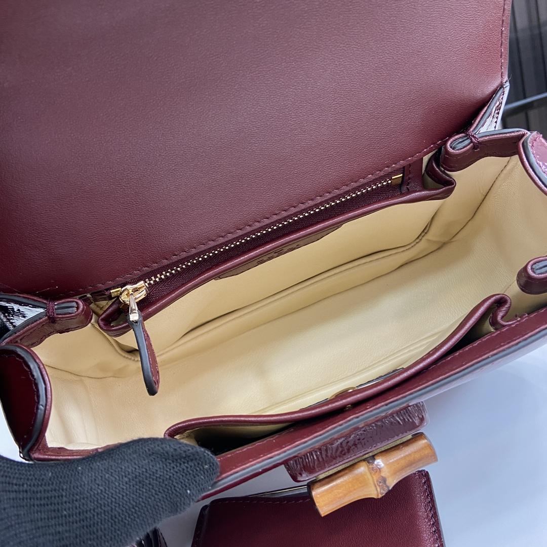 Gucci Bamboo 1947 Small Top Handle Bag   - DopestKickz