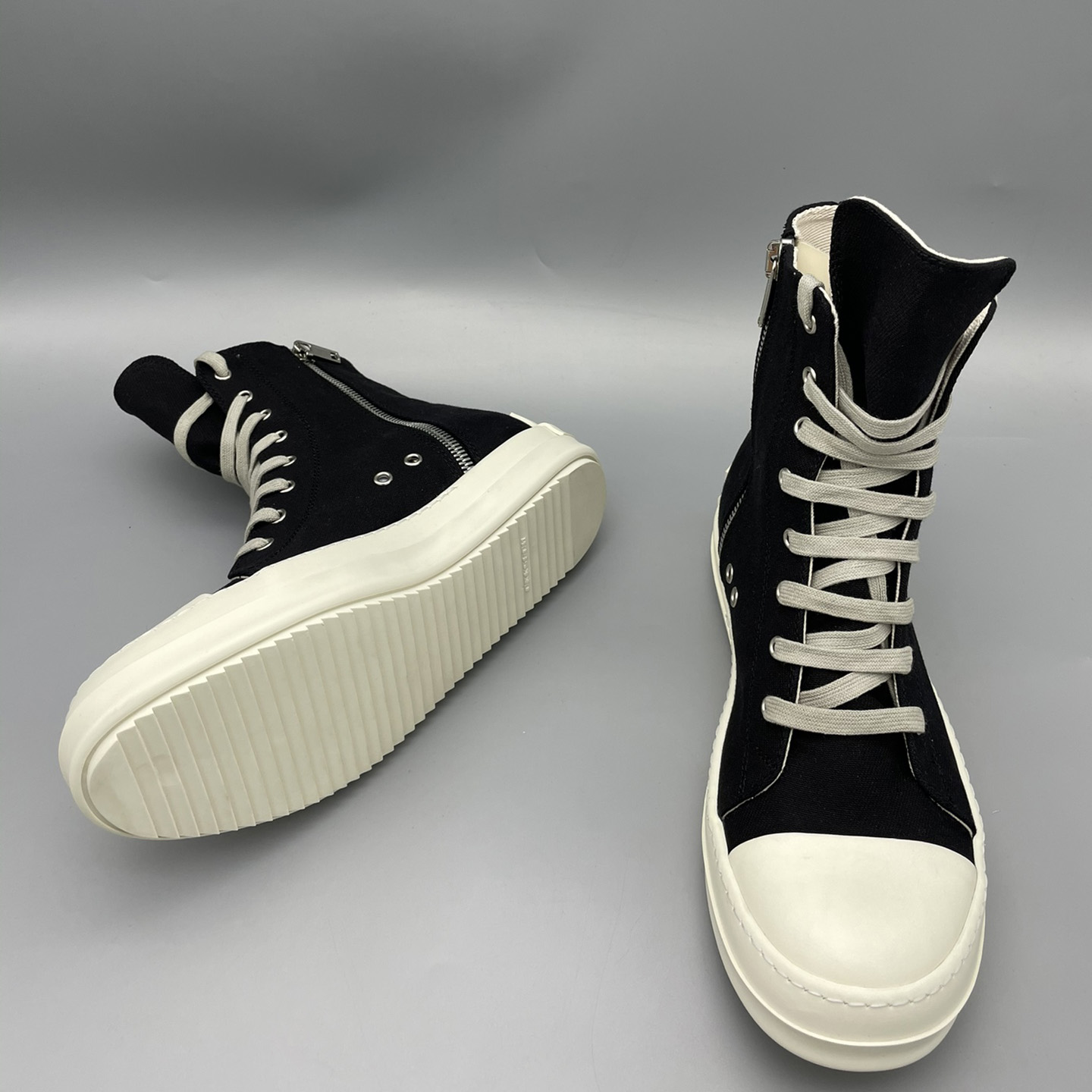 Rick Owens DRKSHDW  Lace-up High-top Sneakers - DopestKickz