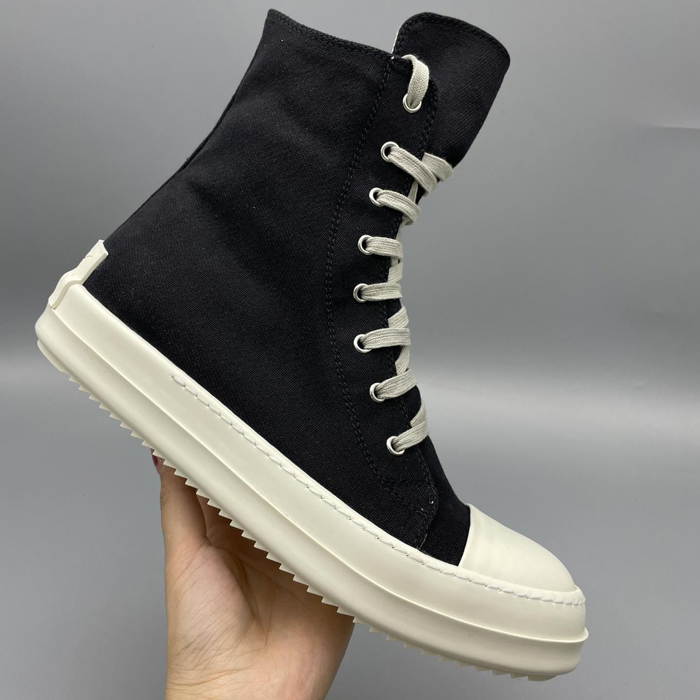Rick Owens DRKSHDW  Lace-up High-top Sneakers - DopestKickz