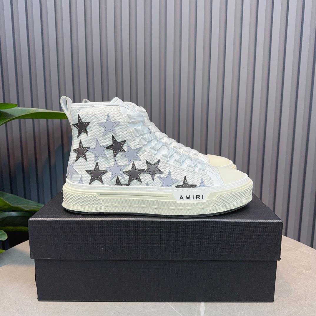 Amiri Stars High-top Sneakers - DopestKickz