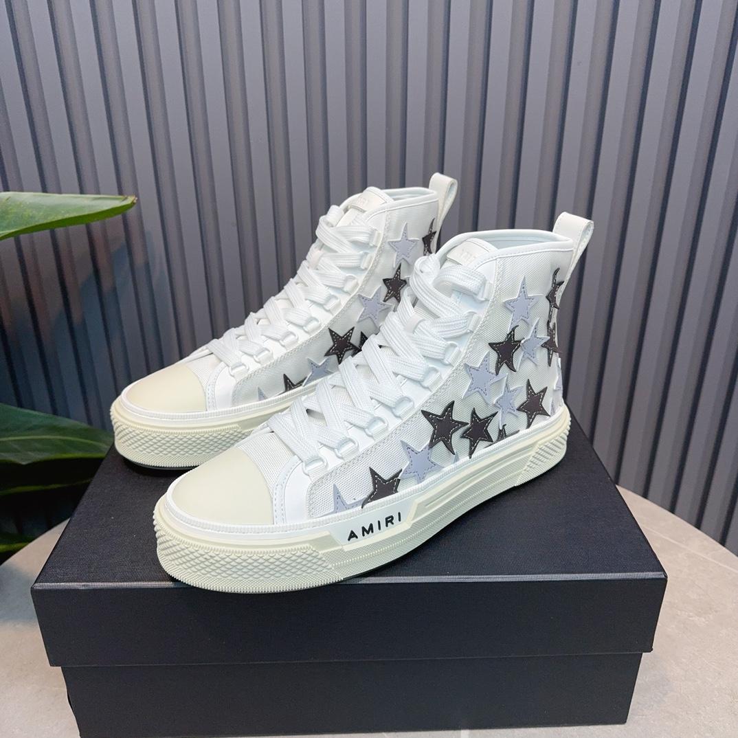 Amiri Stars High-top Sneakers - DopestKickz