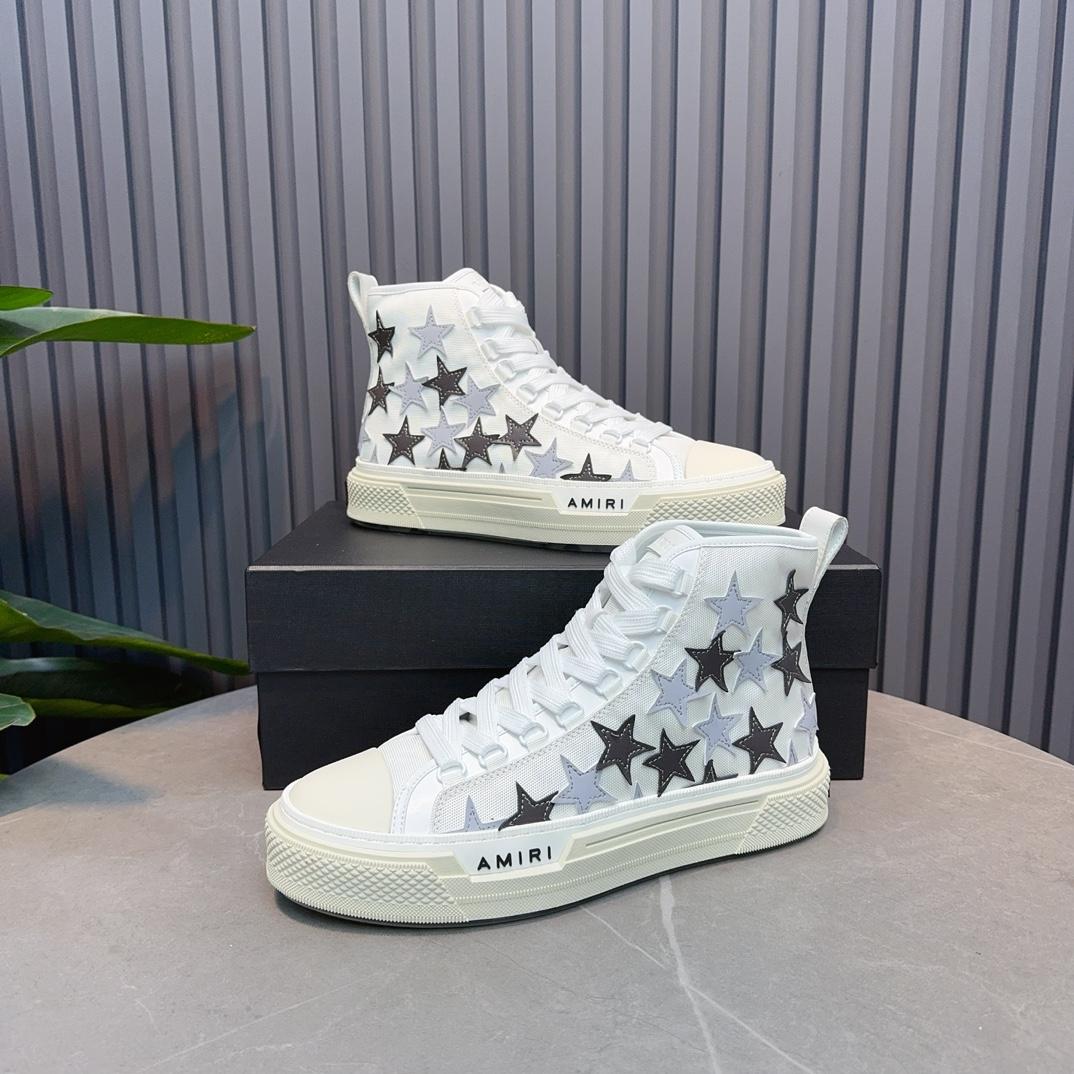 Amiri Stars High-top Sneakers - DopestKickz