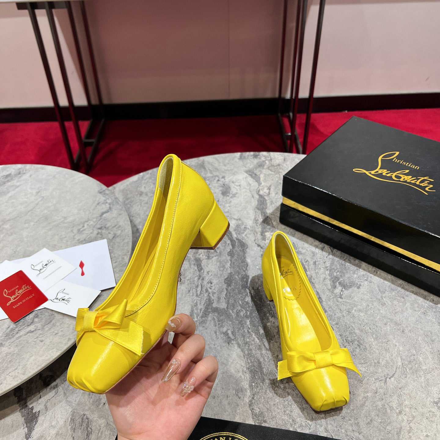 Christian Louboutin Mamaflirt 30mm Ballerinas - DopestKickz