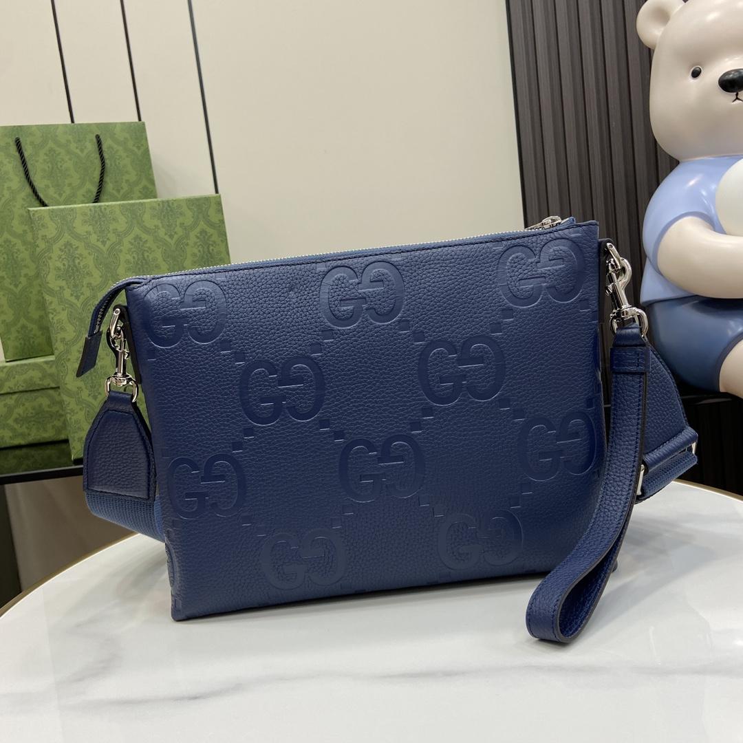Gucci Jumbo GG Medium Messenger Bag - DopestKickz