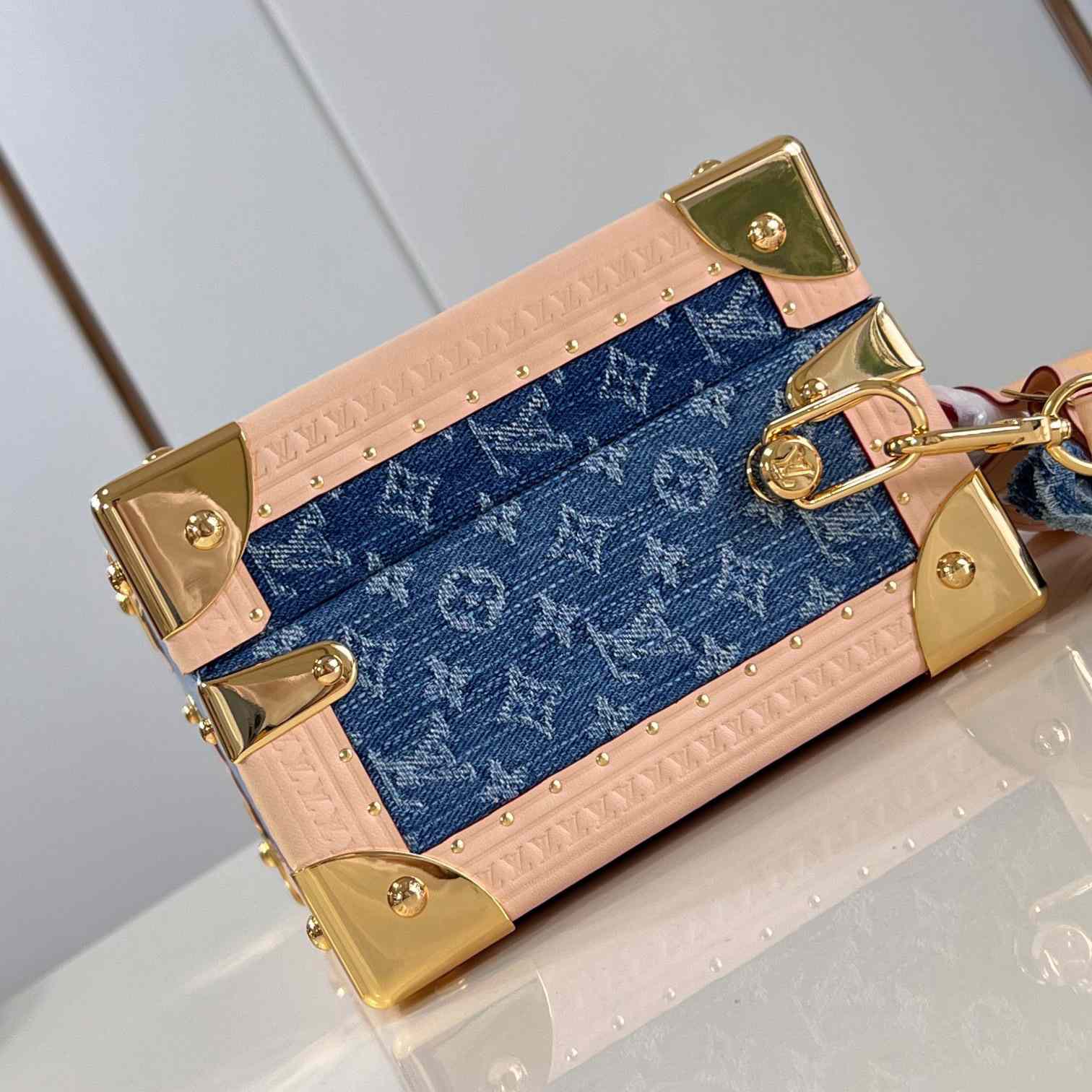 Louis Vuitton Petite Valise Denim Bleu  M24161 - DopestKickz