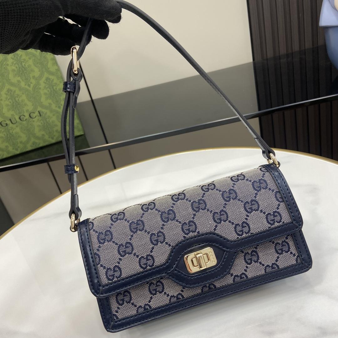 Gucci Luce Mini Shoulder Bag - DopestKickz
