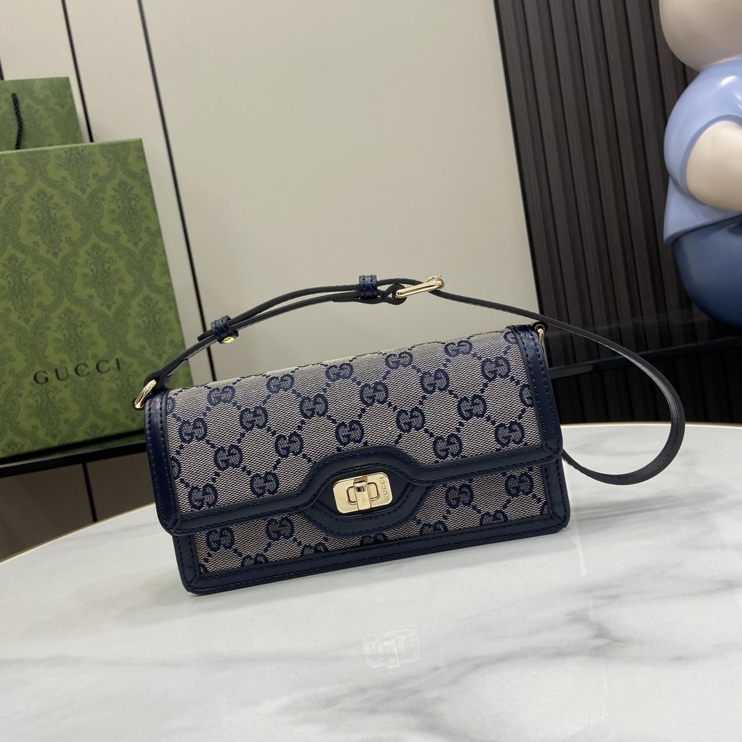 Gucci Luce Mini Shoulder Bag - DopestKickz