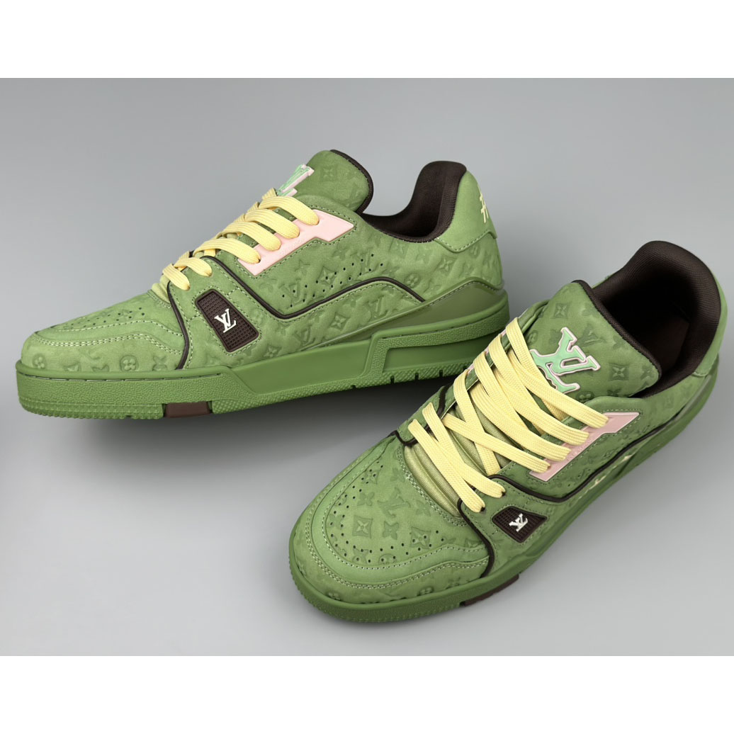 Louis Vuitton x Tyler LV Trainer Sneaker   - DopestKickz