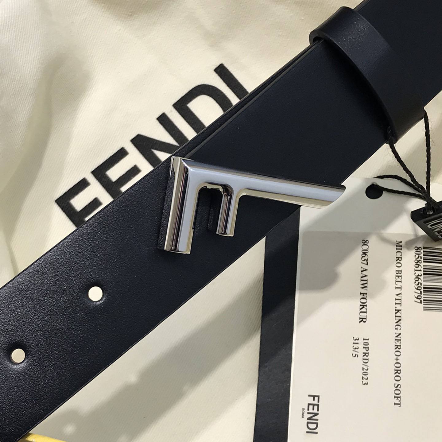 Fendi Five Belt - DopestKickz