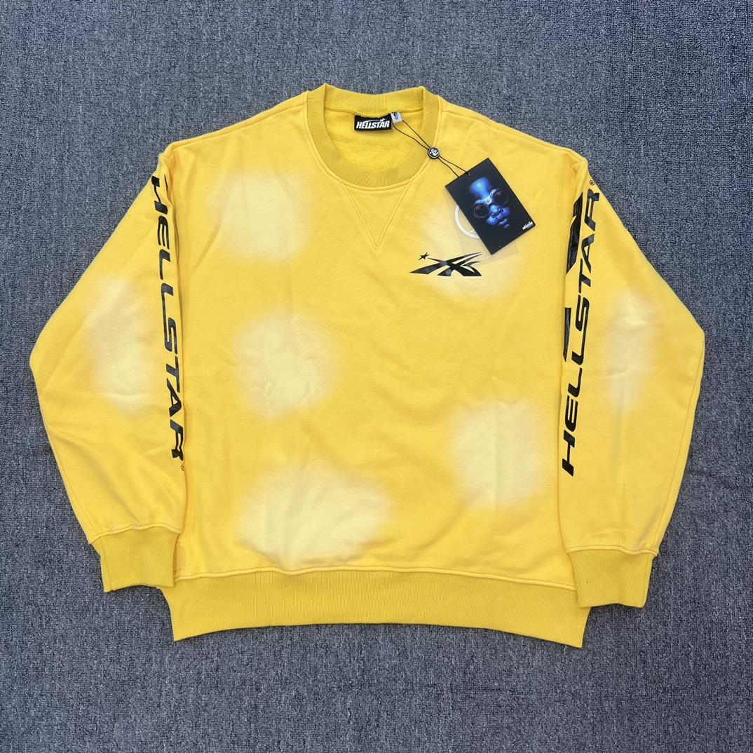 Hellstar Sports Crewneck White - DopestKickz