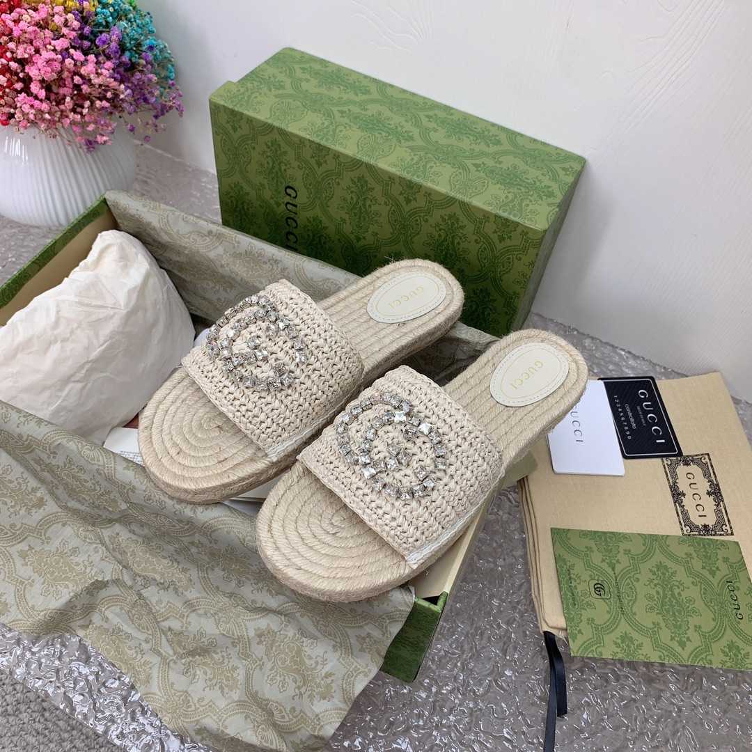 Gucci Women's Interlocking G Espadrille - DopestKickz