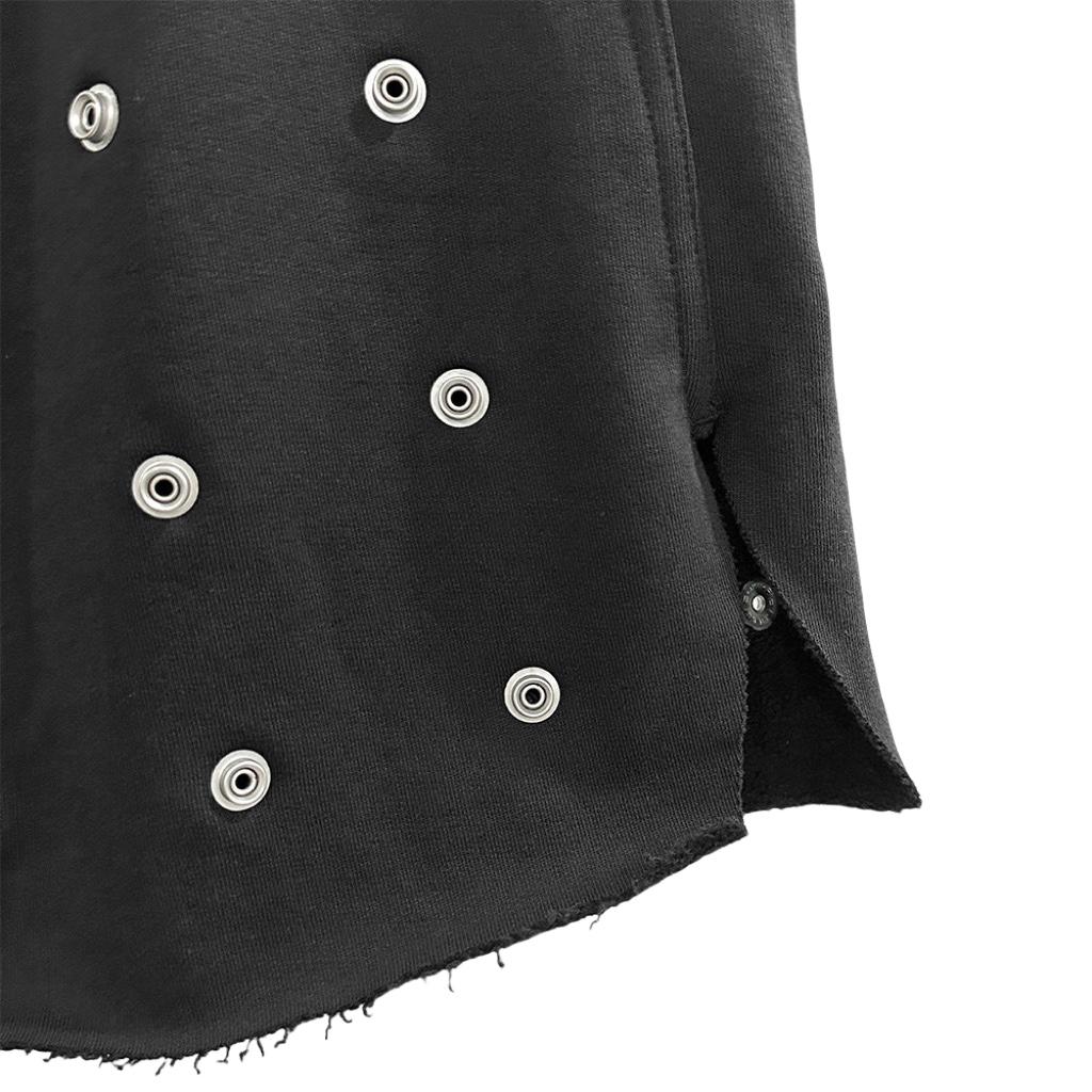 Rick Owens DRKSHDW Embellished Cotton Shorts - DopestKickz
