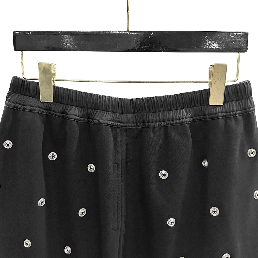 Rick Owens DRKSHDW Embellished Cotton Shorts - DopestKickz