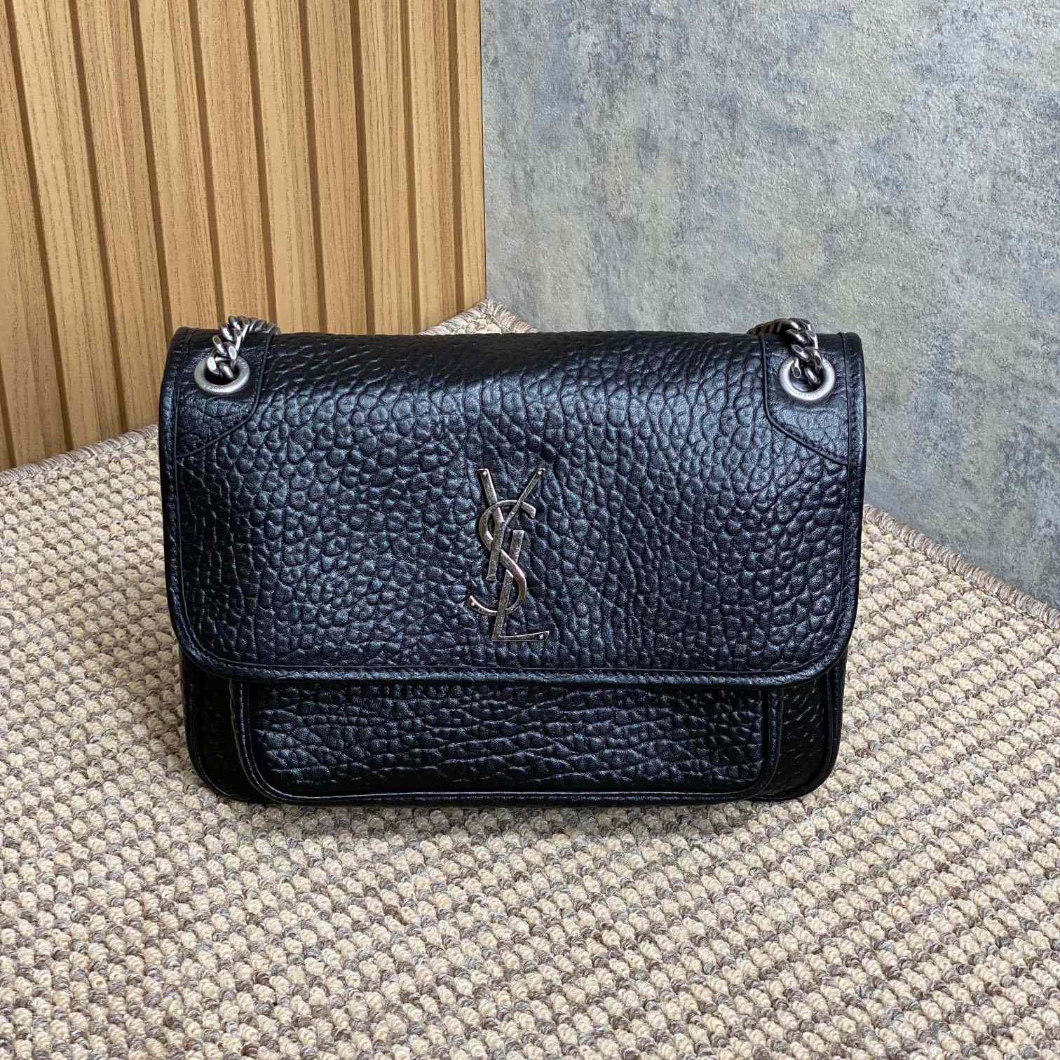 Saint Laurent Niki Medium In Grained Lambskin - DopestKickz