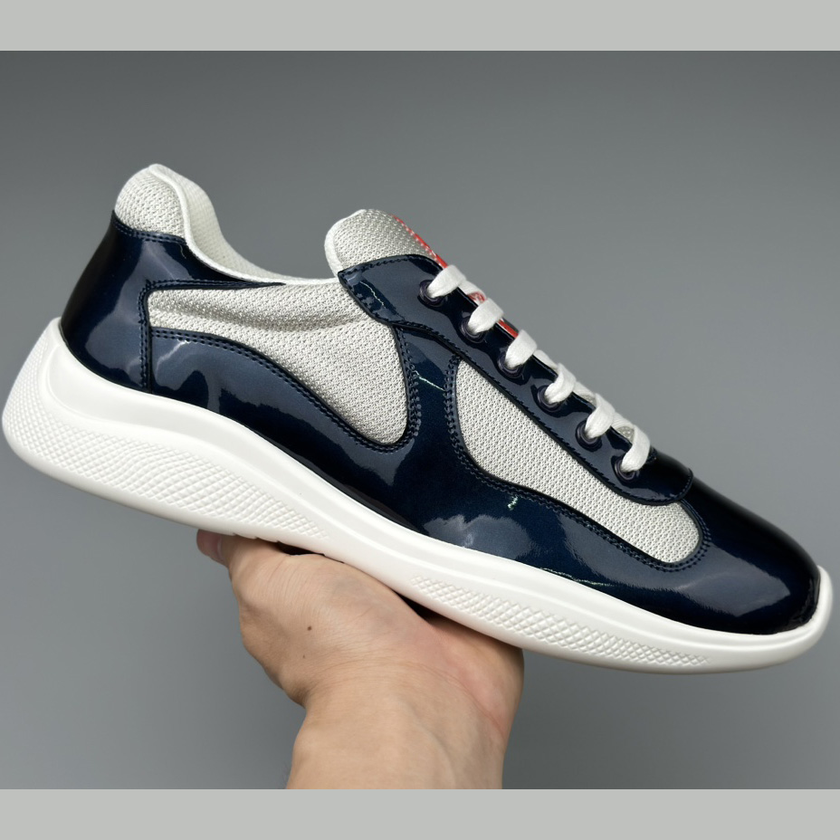 Prada America's Cup Biker Fabric Sneakers - DopestKickz