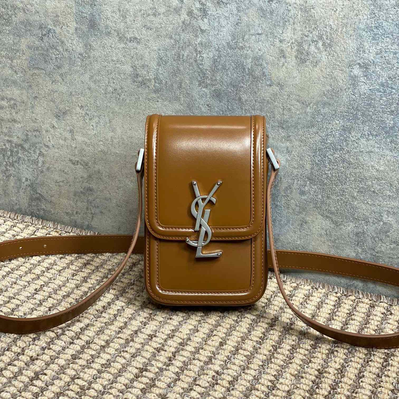 Saint Laurent Solferino Mini Bag In Smooth Leather - DopestKickz