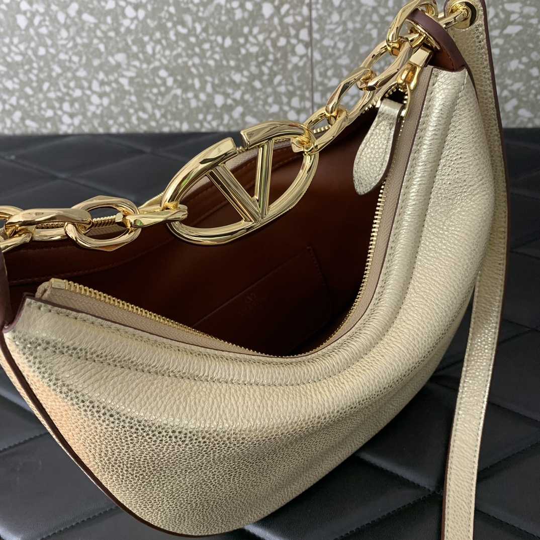 Valenti Garavani VLogo Moon Shoulder Bag (20*23*8cm) - DopestKickz