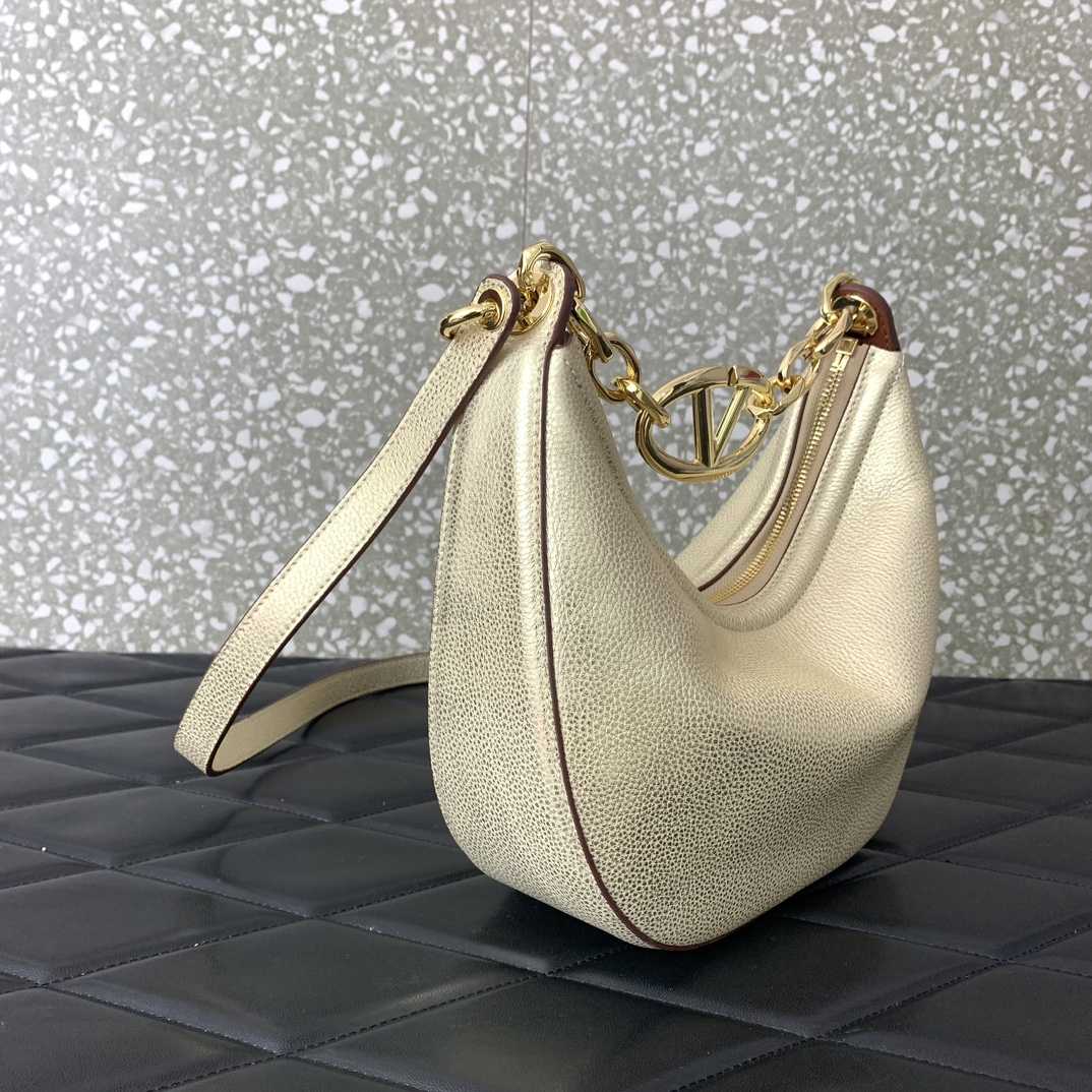 Valenti Garavani VLogo Moon Shoulder Bag (20*23*8cm) - DopestKickz