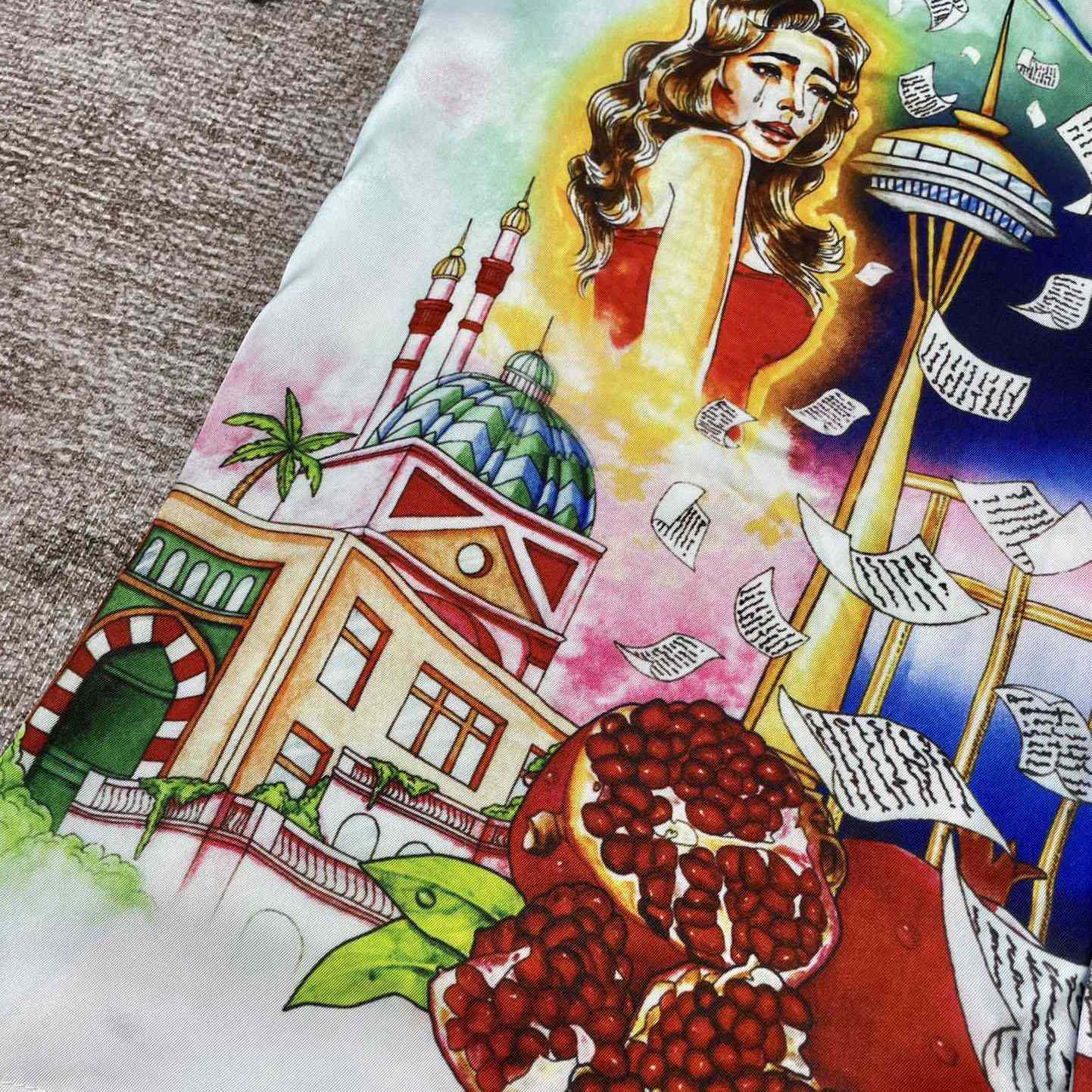 Casablanca La Liason Silk Shirt     C2002 - DopestKickz