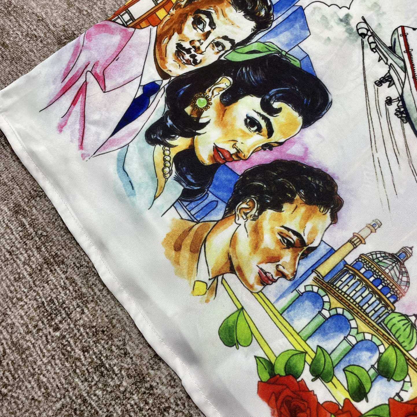Casablanca La Liason Silk Shirt     C2002 - DopestKickz