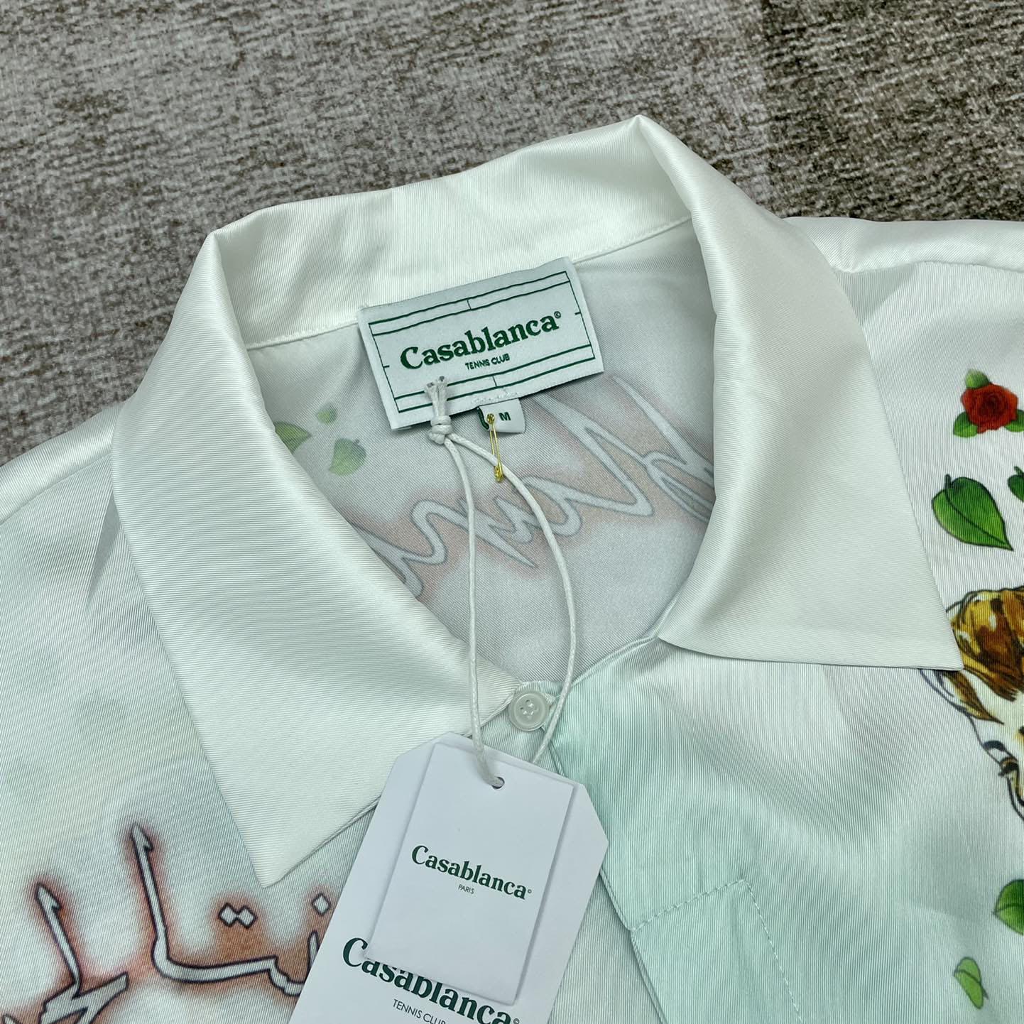Casablanca La Liason Silk Shirt     C2002 - DopestKickz