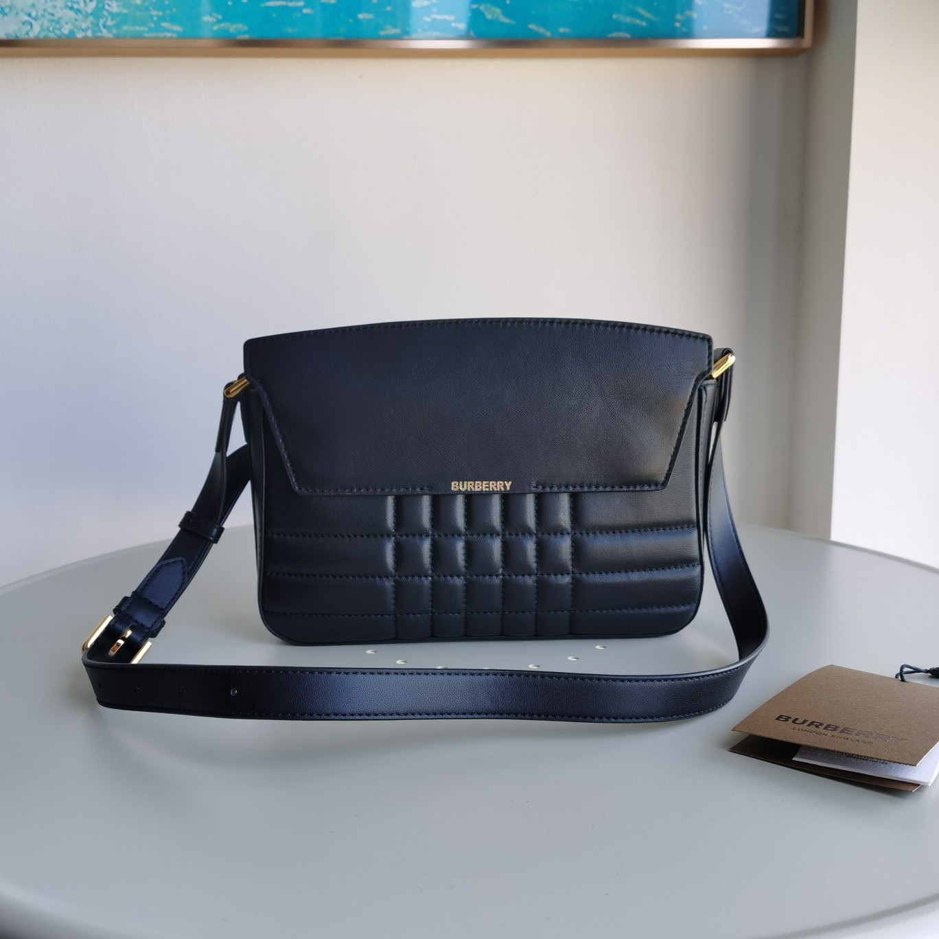 Burberry Catherine Quilted Shoulder Bag (24 x 5.5 x 17.5cm) - DopestKickz