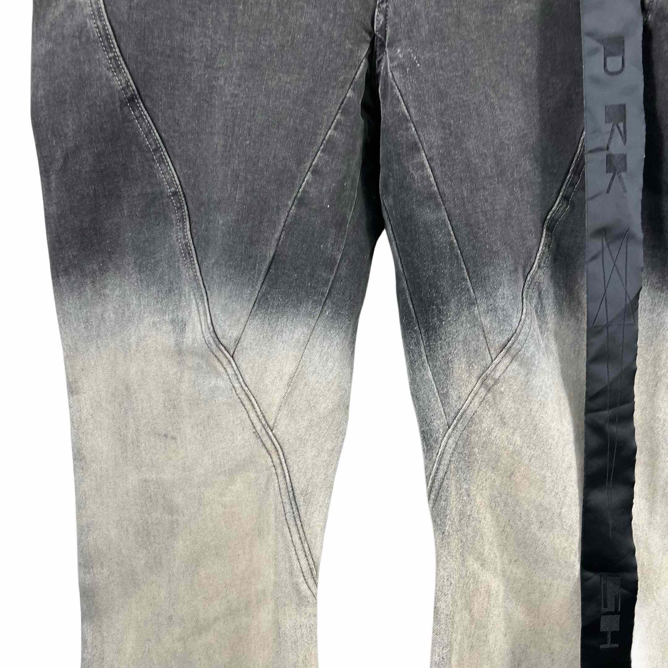 Rick Owens Gradient-effect Flared Jeans - DopestKickz