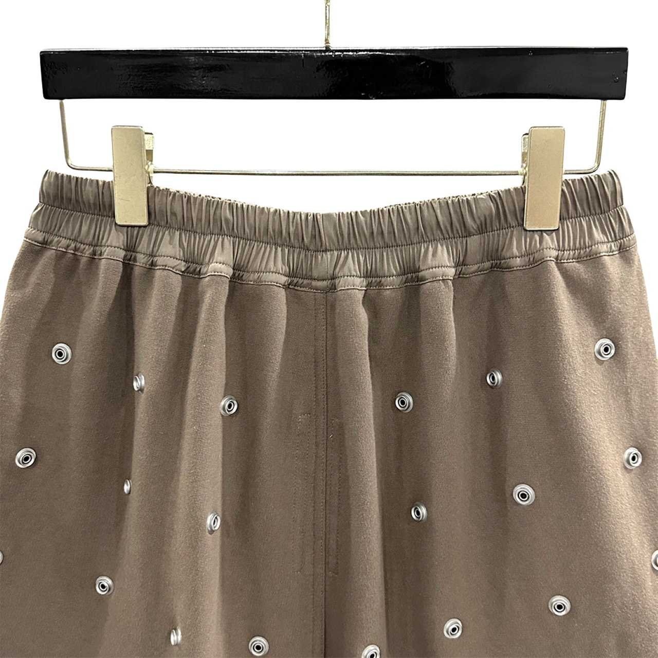 Rick Owens DRKSHDW Embellished Cotton Shorts - DopestKickz