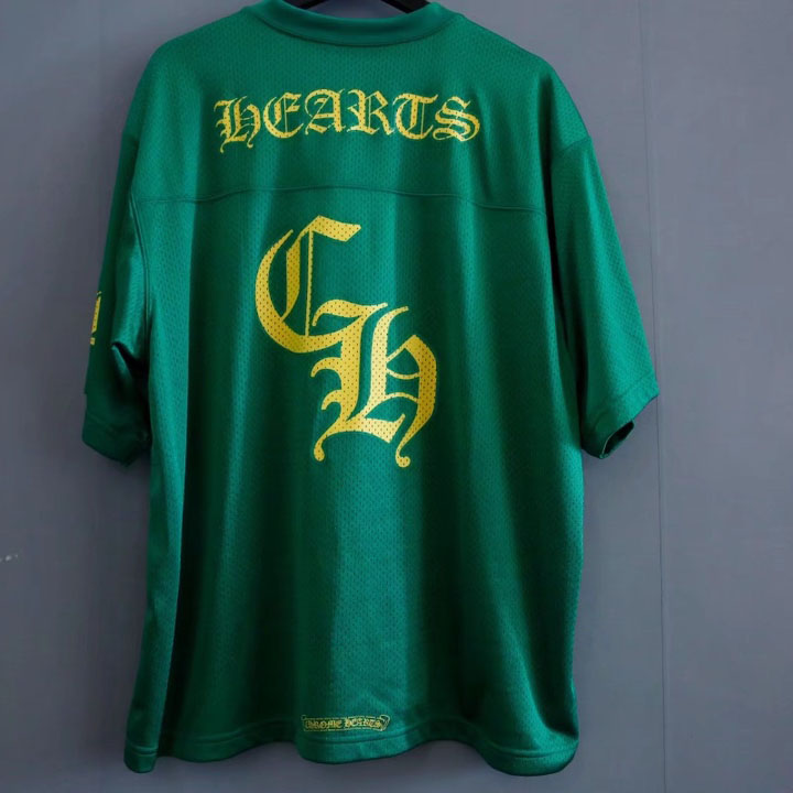 Chrome Hearts Warm Up Jersey Green - DopestKickz