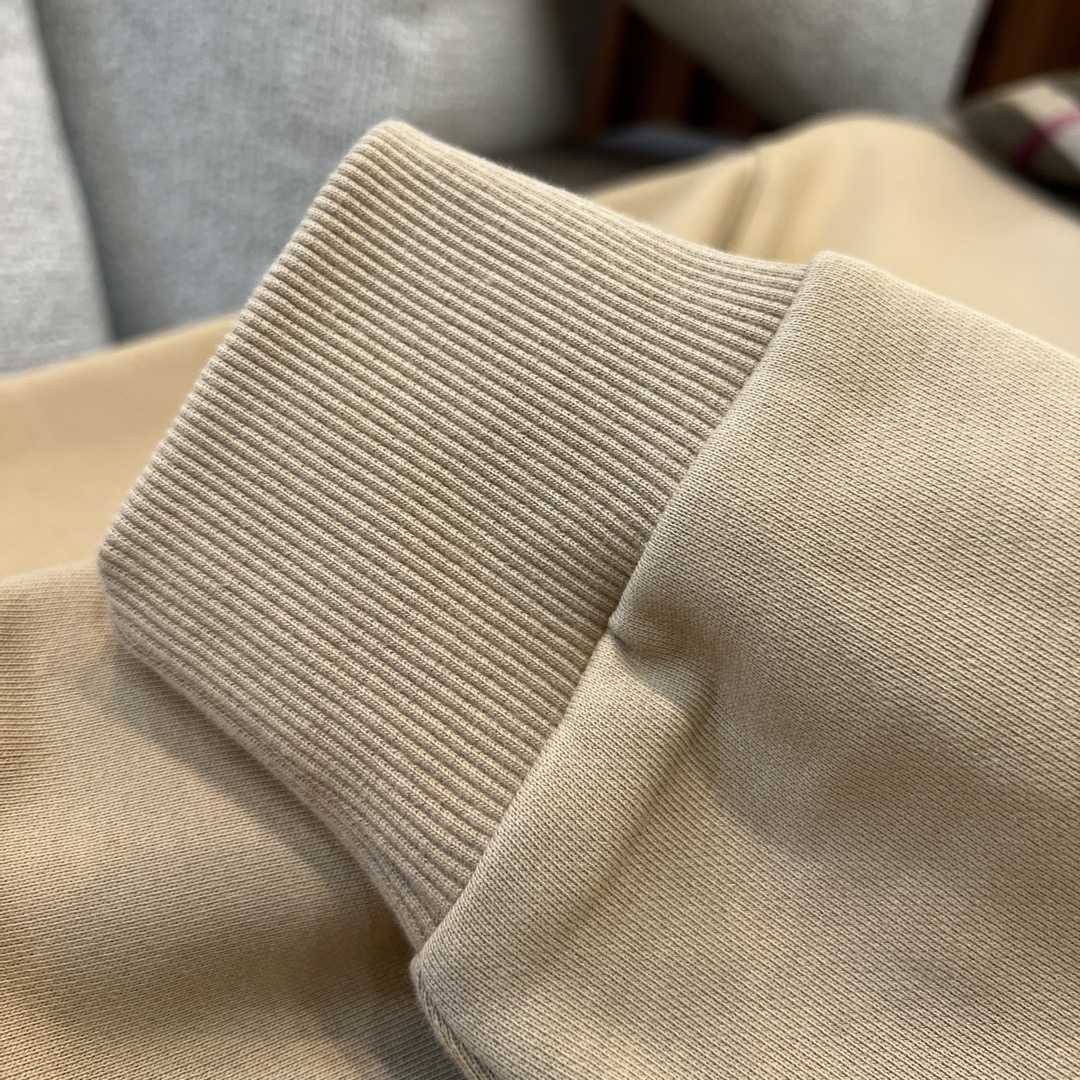 Burberry Check Trim Cotton Blend Hoodie - DopestKickz