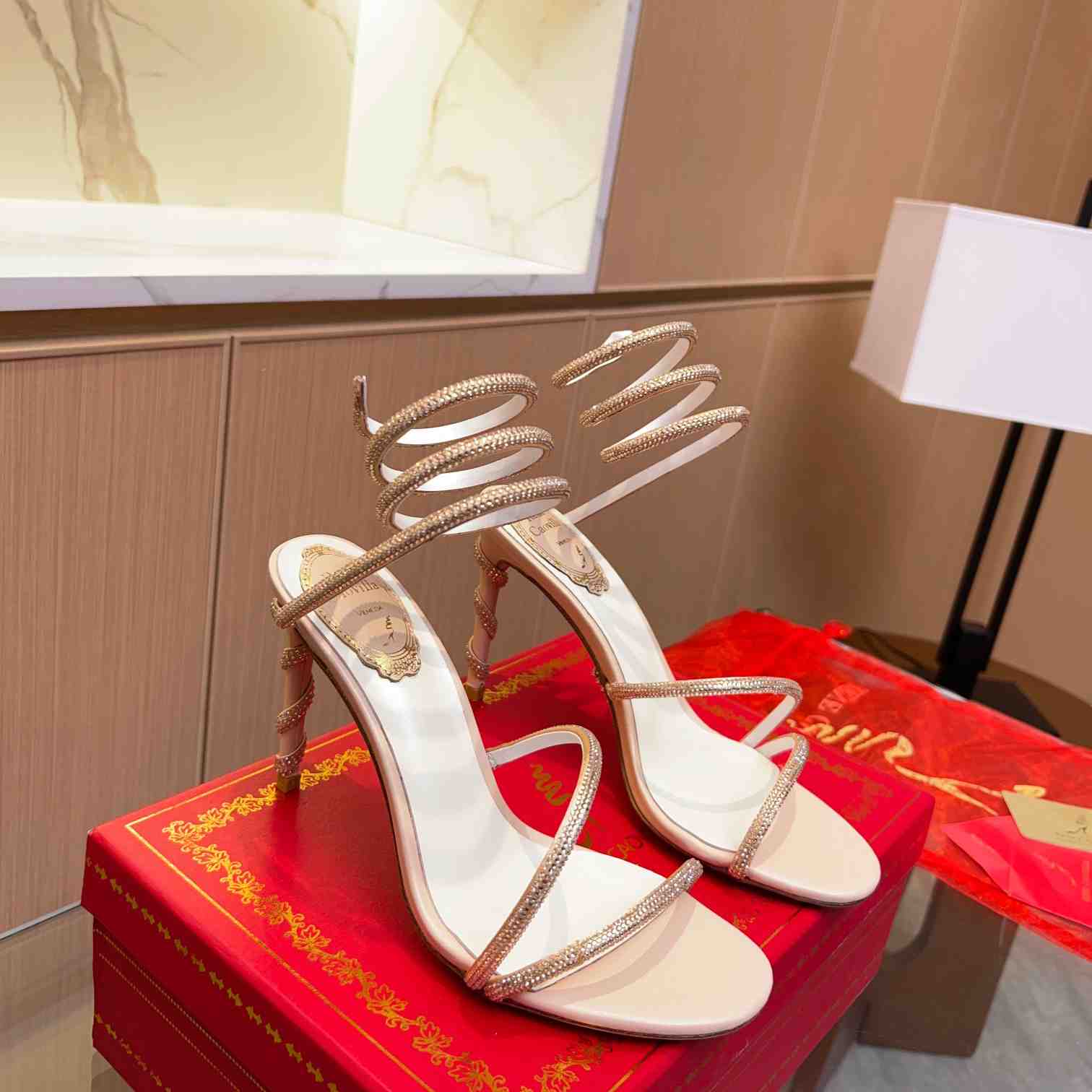 Rene Caovilla Margot 95mm sandals - DopestKickz
