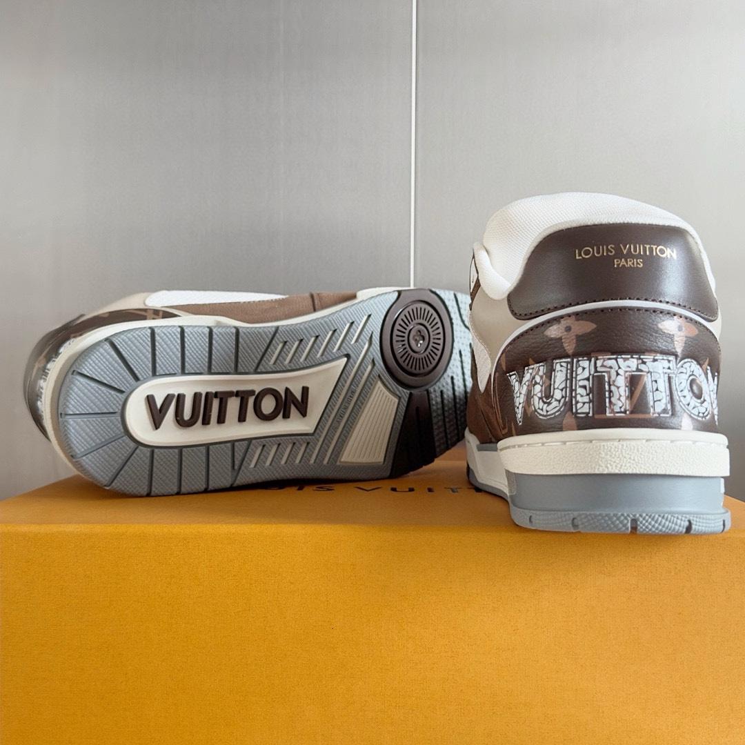 Louis Vuitton LV Trainer Sneaker   - DopestKickz