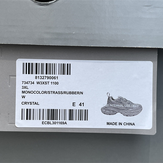 Balenciaga 3XL Sneaker In Light Grey - DopestKickz