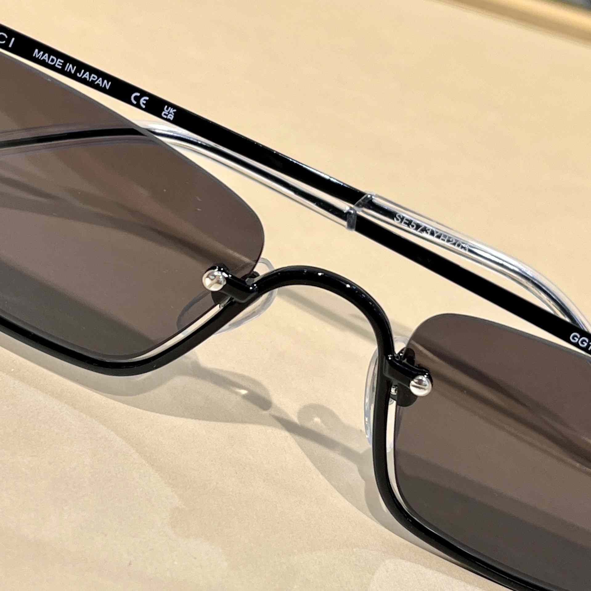 Gucci Rectangular Frame Sunglasses  GG1278S - DopestKickz