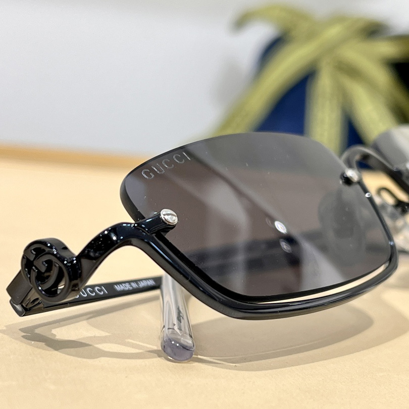 Gucci Rectangular Frame Sunglasses  GG1278S - DopestKickz