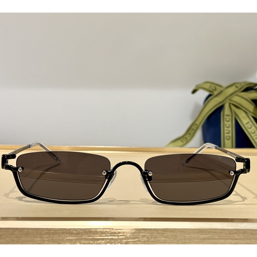 Gucci Rectangular Frame Sunglasses  GG1278S - DopestKickz