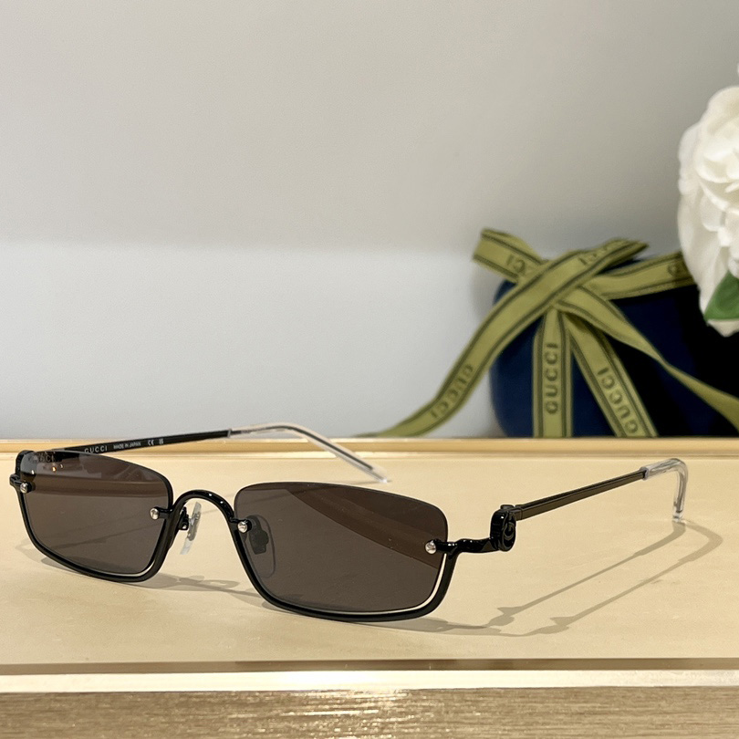 Gucci Rectangular Frame Sunglasses  GG1278S - DopestKickz