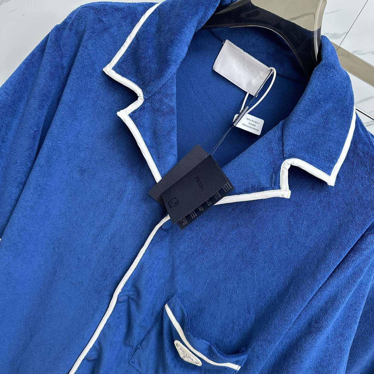 Prada Cotton Bowling Shirt & Shorts - DopestKickz