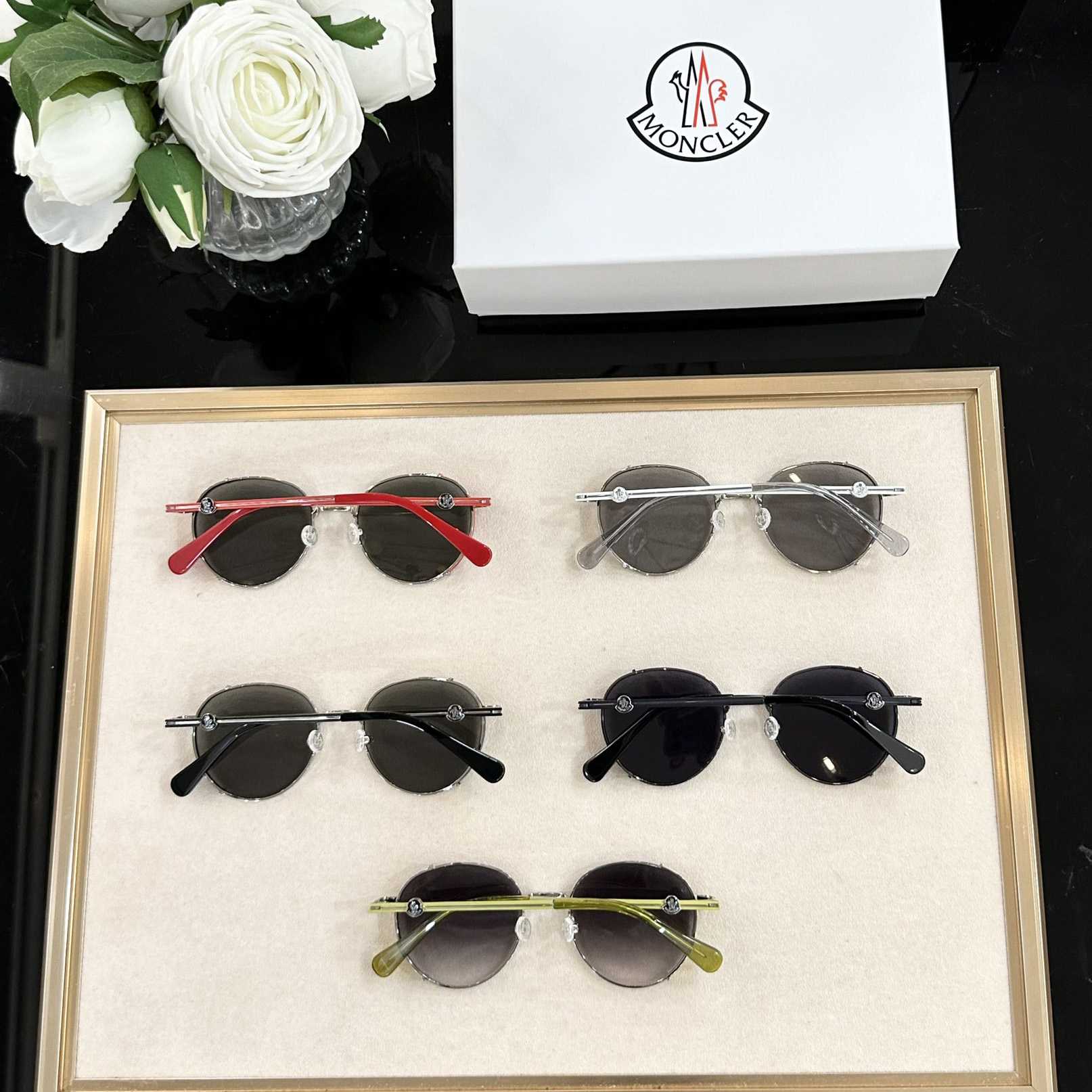 Moncler Owlet Round Sunglasses   ML0286 - DopestKickz