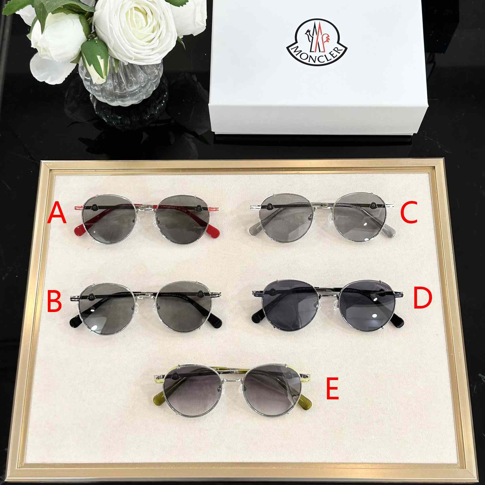Moncler Owlet Round Sunglasses   ML0286 - DopestKickz
