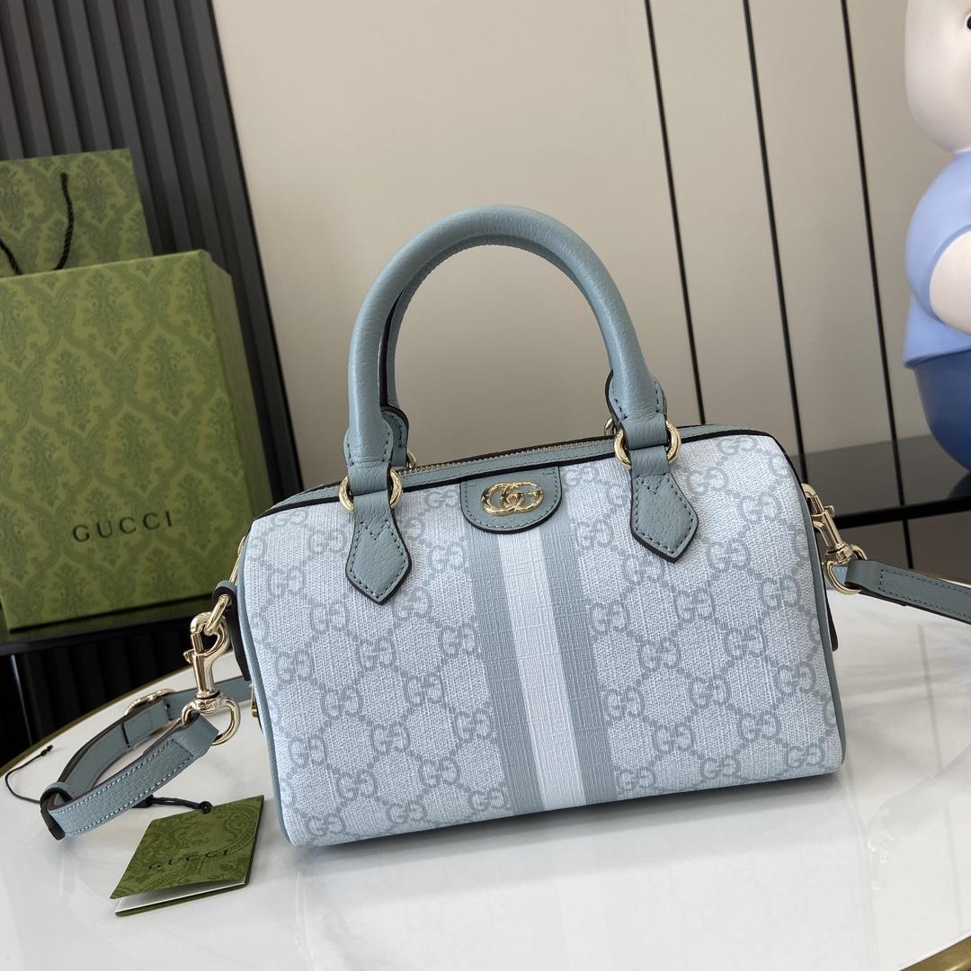 Gucci Ophidia GG Mini Top Handle Bag - DopestKickz