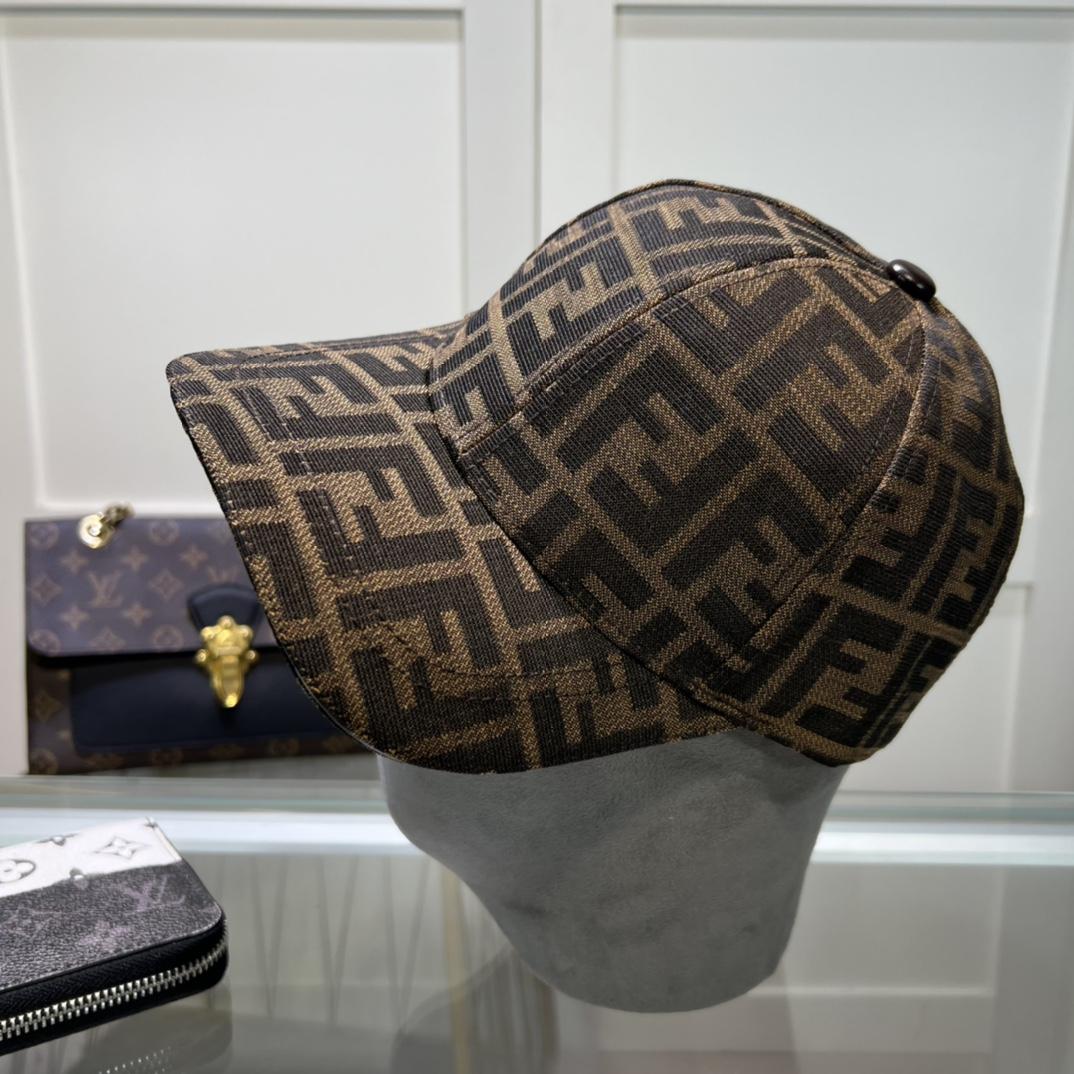 Fendi FF  Logo Baseball Cap - DopestKickz