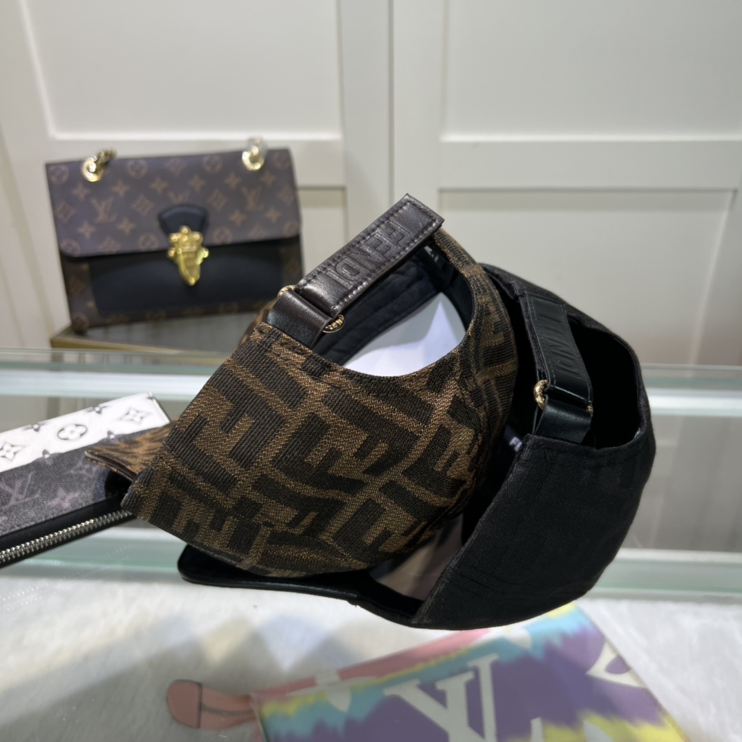 Fendi FF  Logo Baseball Cap - DopestKickz