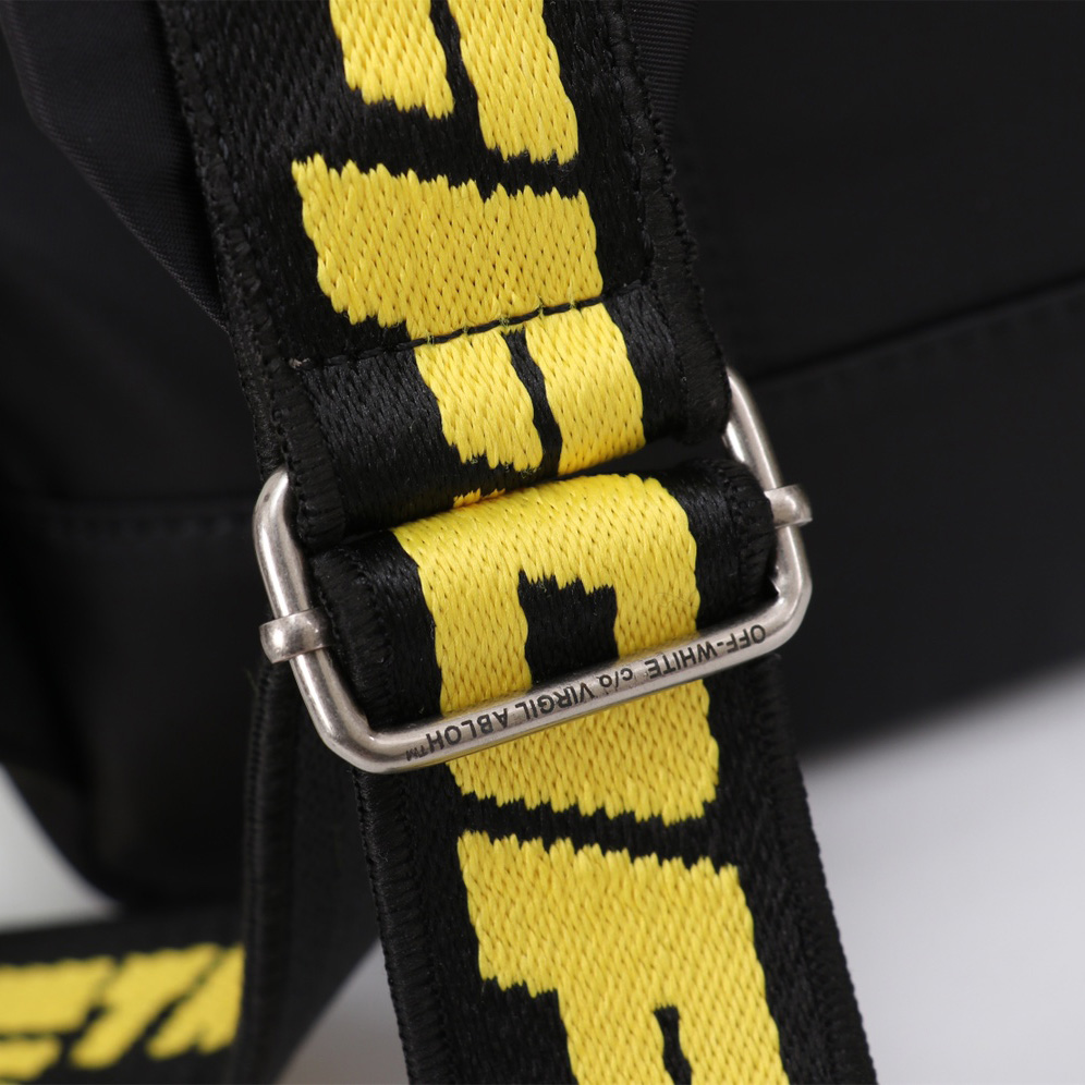Off White Quote Nylon Backpack  （31×13×47.5cm） - DopestKickz