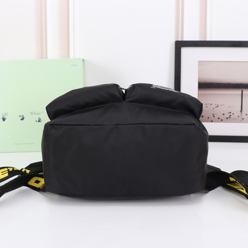 Off White Quote Nylon Backpack  （31×13×47.5cm） - DopestKickz