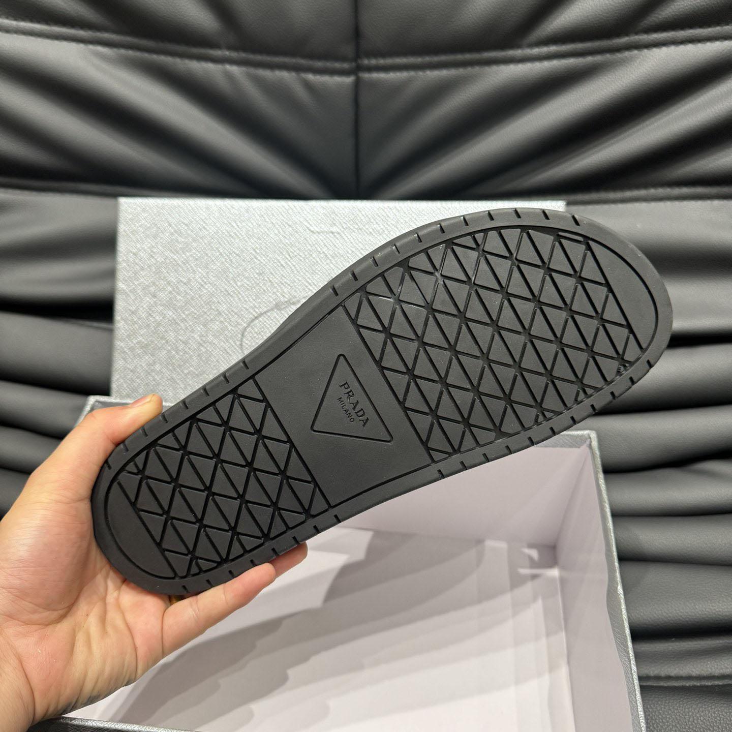 Prada Padded Nappa Leather Slides - DopestKickz